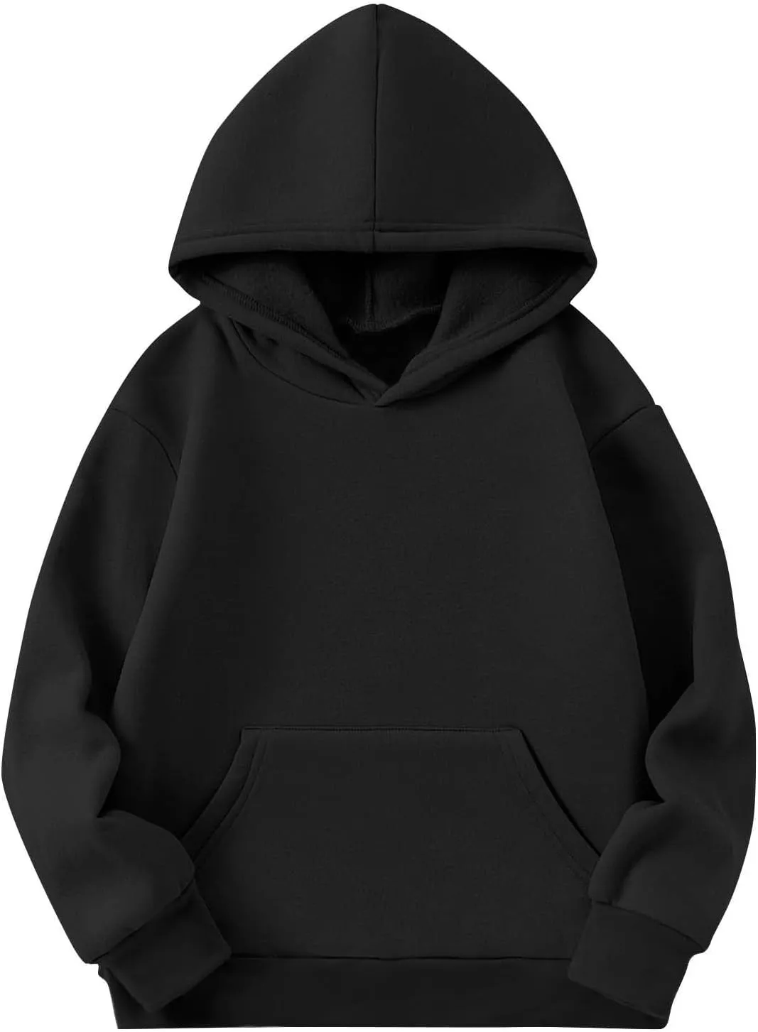 BTDECLAR Hoodies for Teen Girls Oversized Long Sleeve Fleece Hooded Sweatshirt Pullover Tops Cute Preppy Clothes Size 10 12