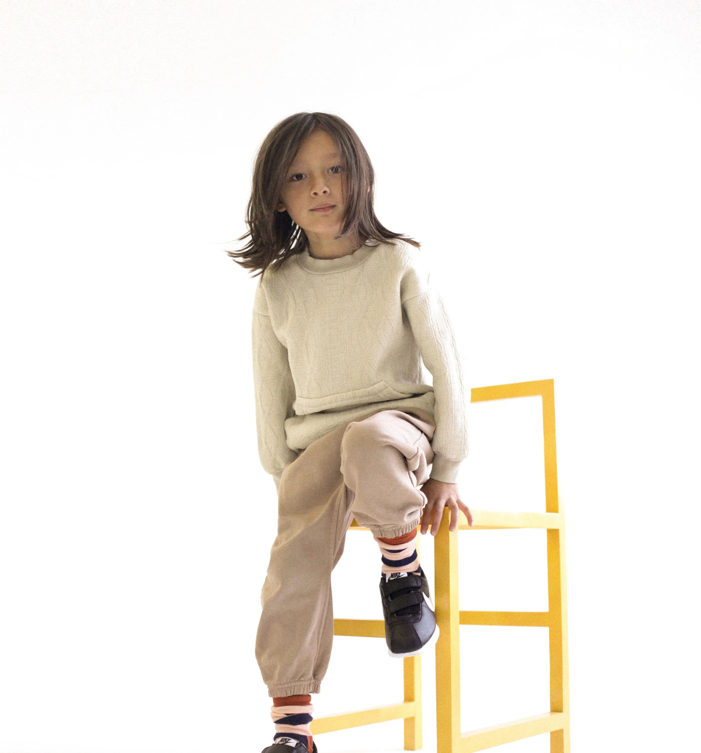 Caspian Harem Sweatpants ~ Neutrals