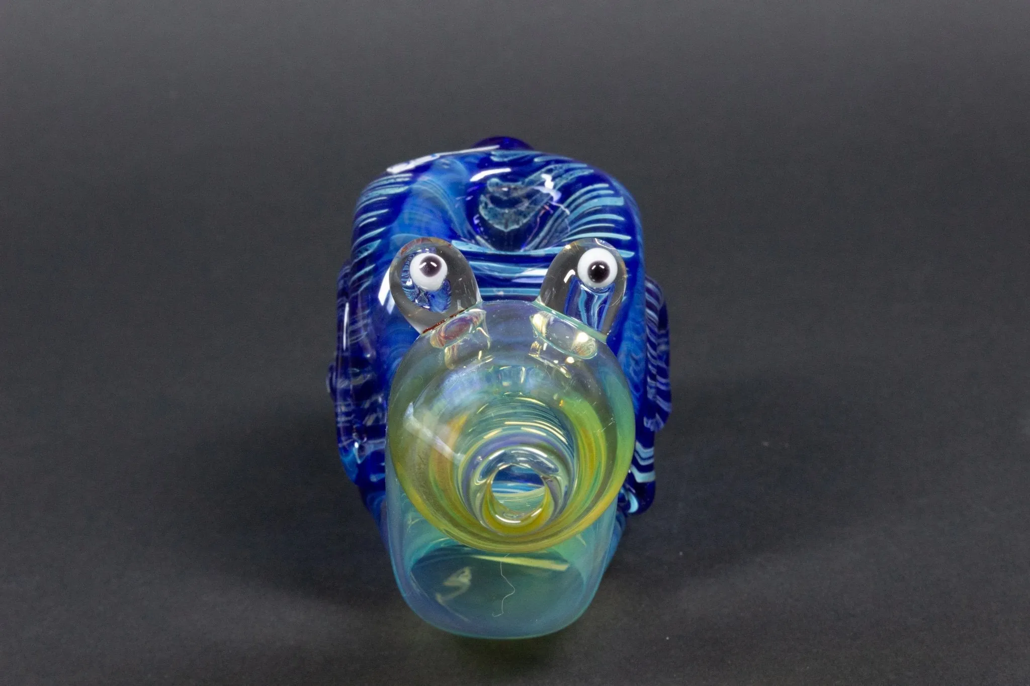 Chameleon Glass Gary The Snail Hand Pipe
