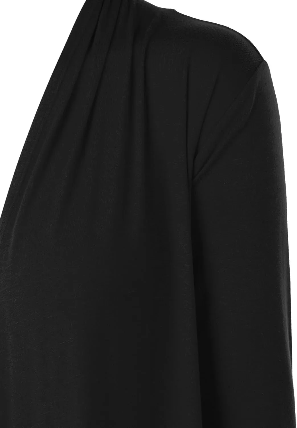 CTC Womens Draped Open- Front Cardigan - Made in USA