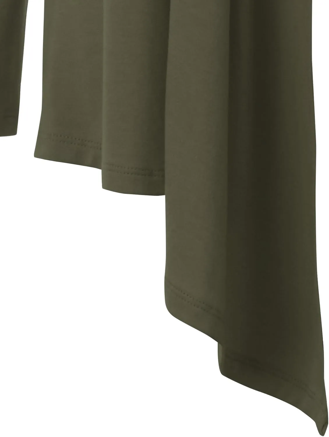 CTC Womens Draped Open- Front Cardigan - Made in USA