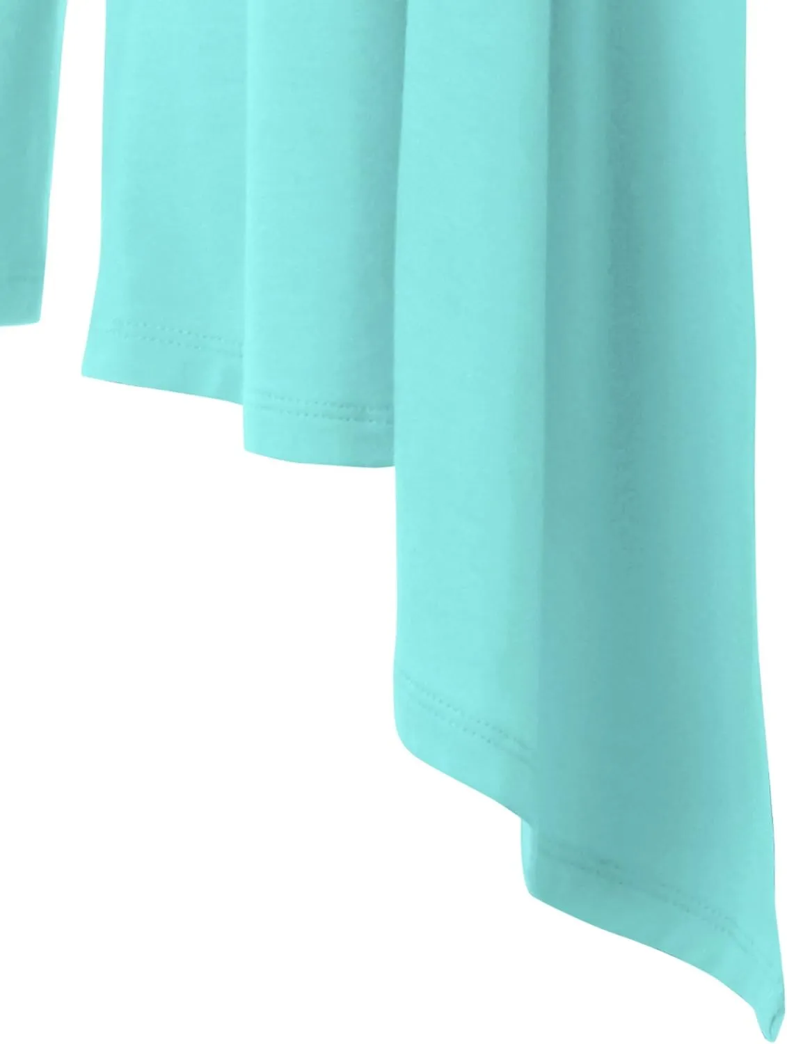 CTC Womens Draped Open- Front Cardigan - Made in USA