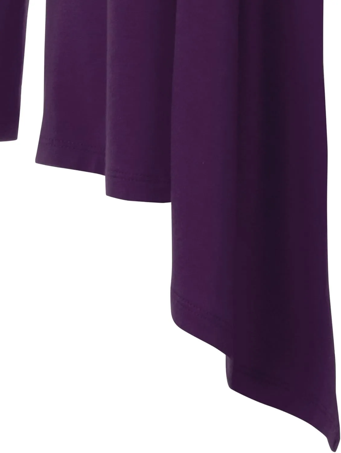 CTC Womens Draped Open- Front Cardigan - Made in USA