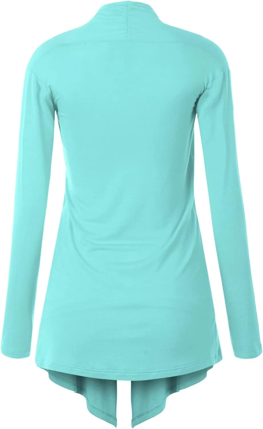 CTC Womens Draped Open- Front Cardigan - Made in USA