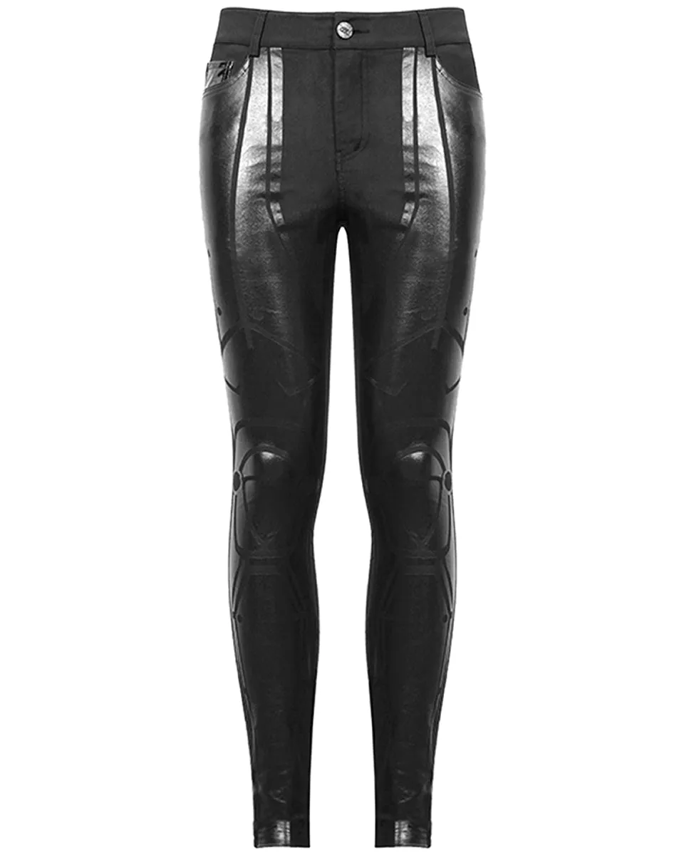 Devil Fashion User Interface Mens Cyberpunk Pants