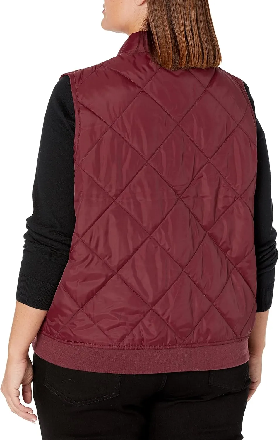 Dickies Women's Size Plus Quilted Vest