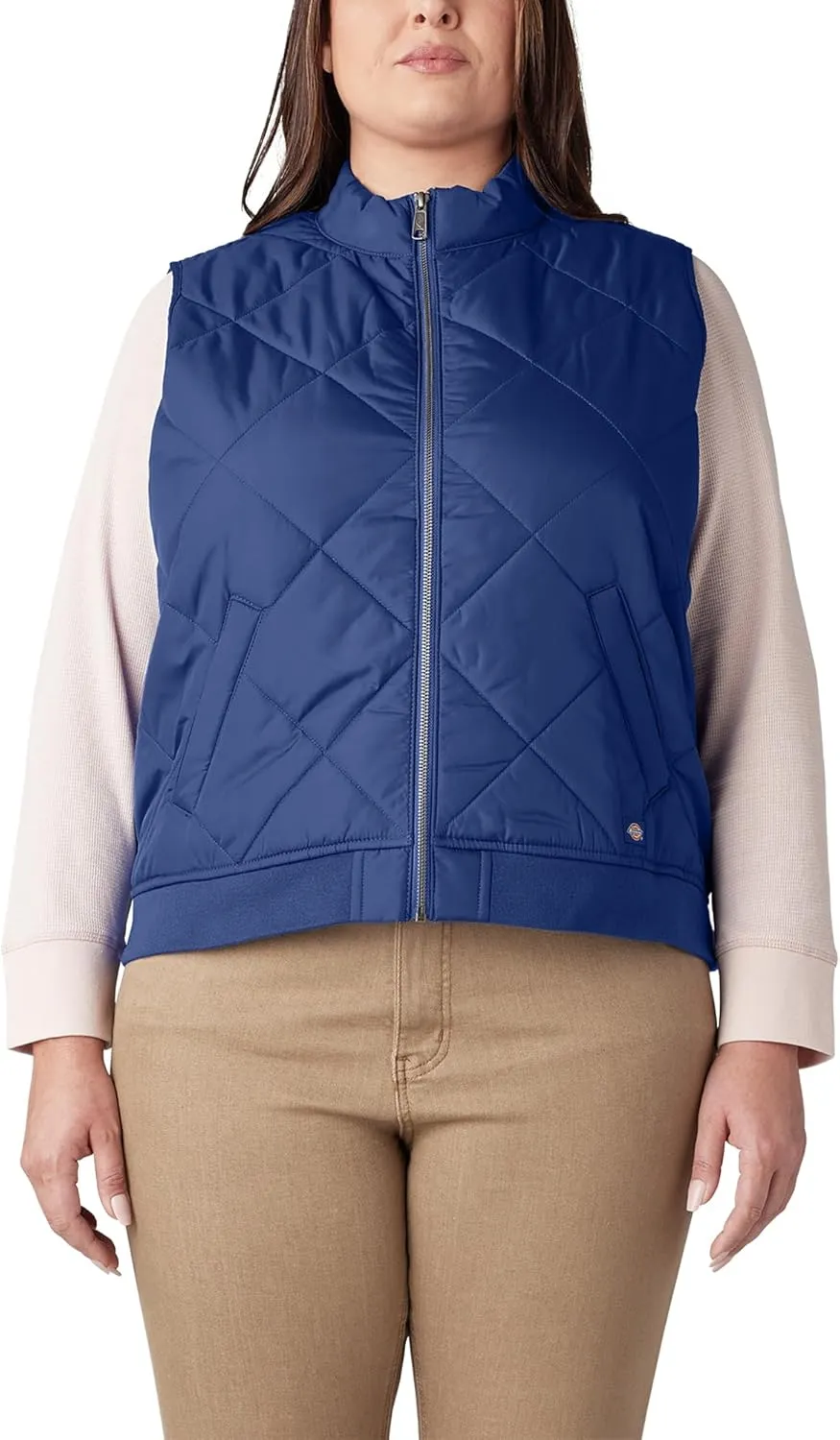 Dickies Women's Size Plus Quilted Vest