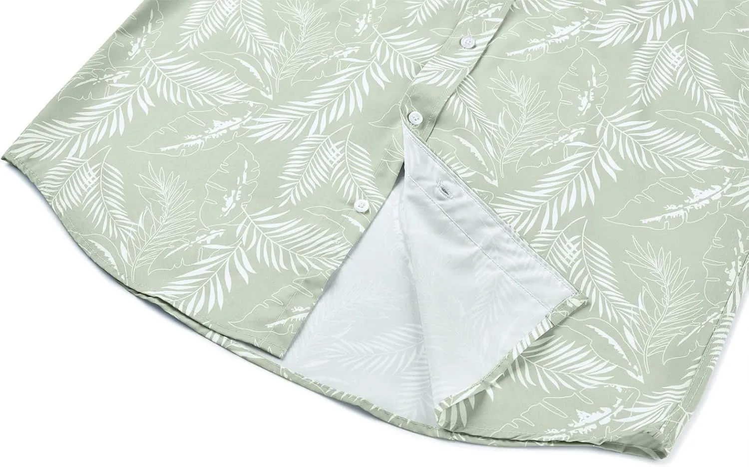 EUOW Men's Hawaiian Shirt Short Sleeves Printed Button Down Summer Beach Dress Shirts
