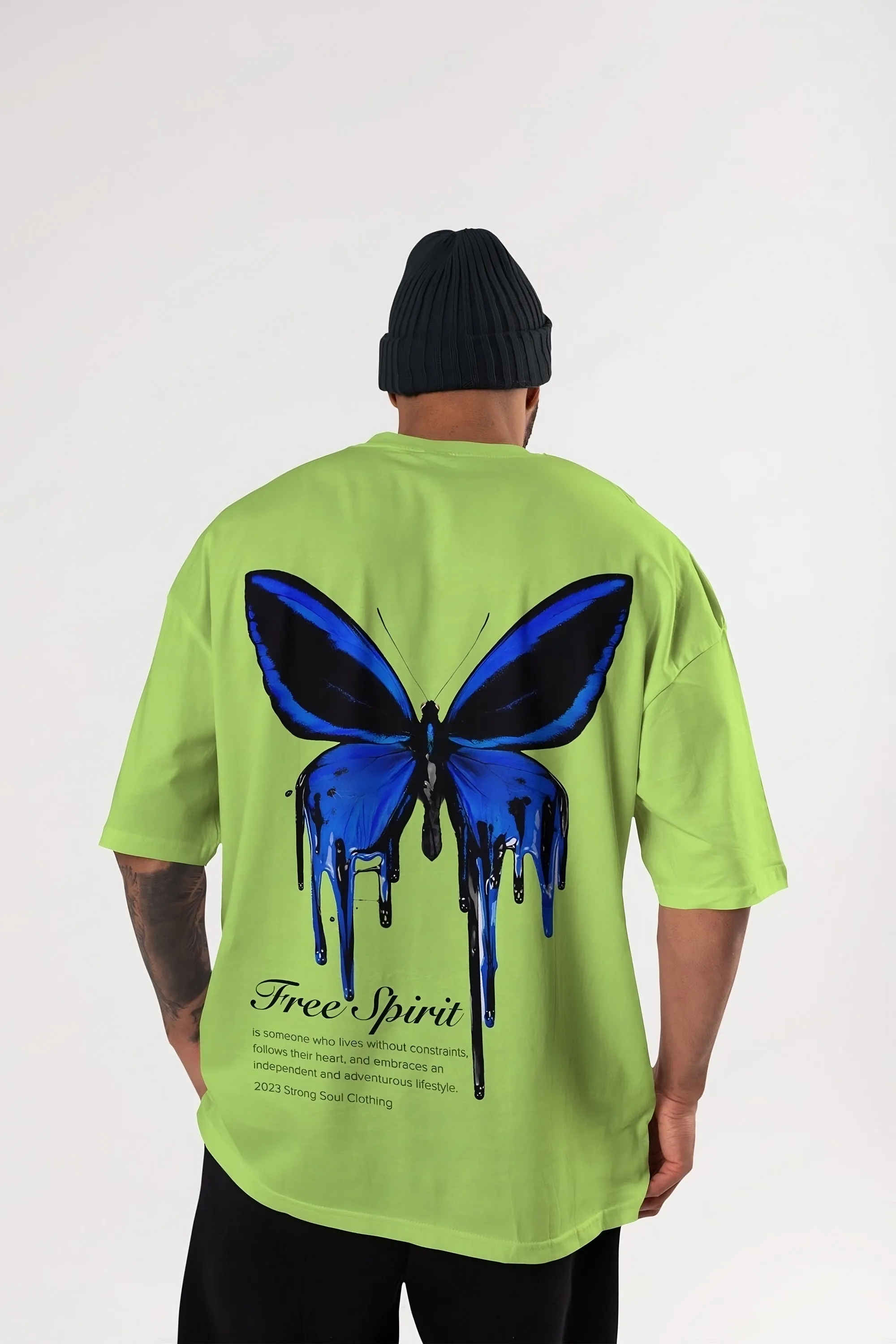 Free Spirit - Gym Oversized T Shirt