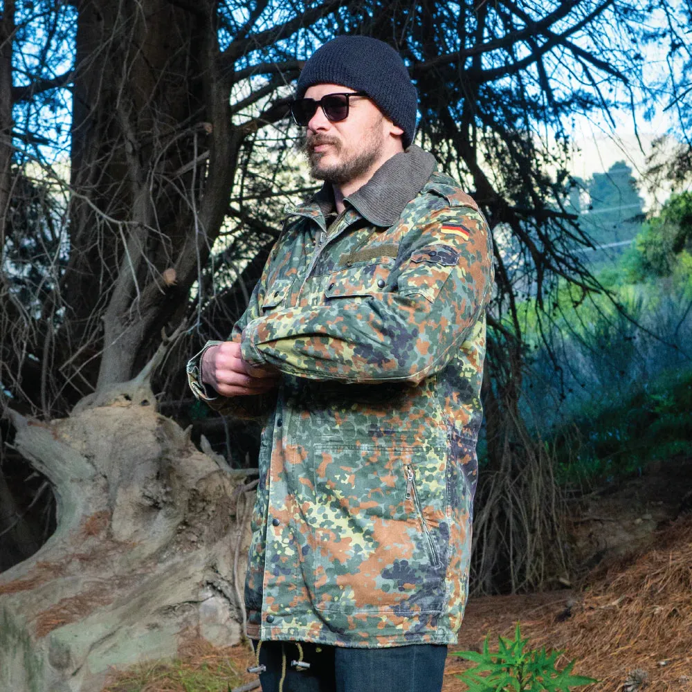German Flecktarn Parka - With Liner