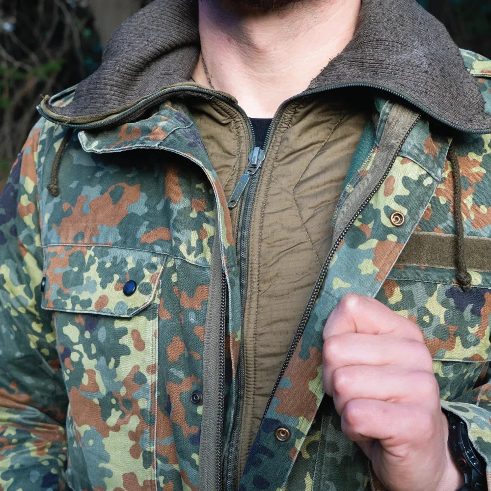 German Flecktarn Parka - With Liner