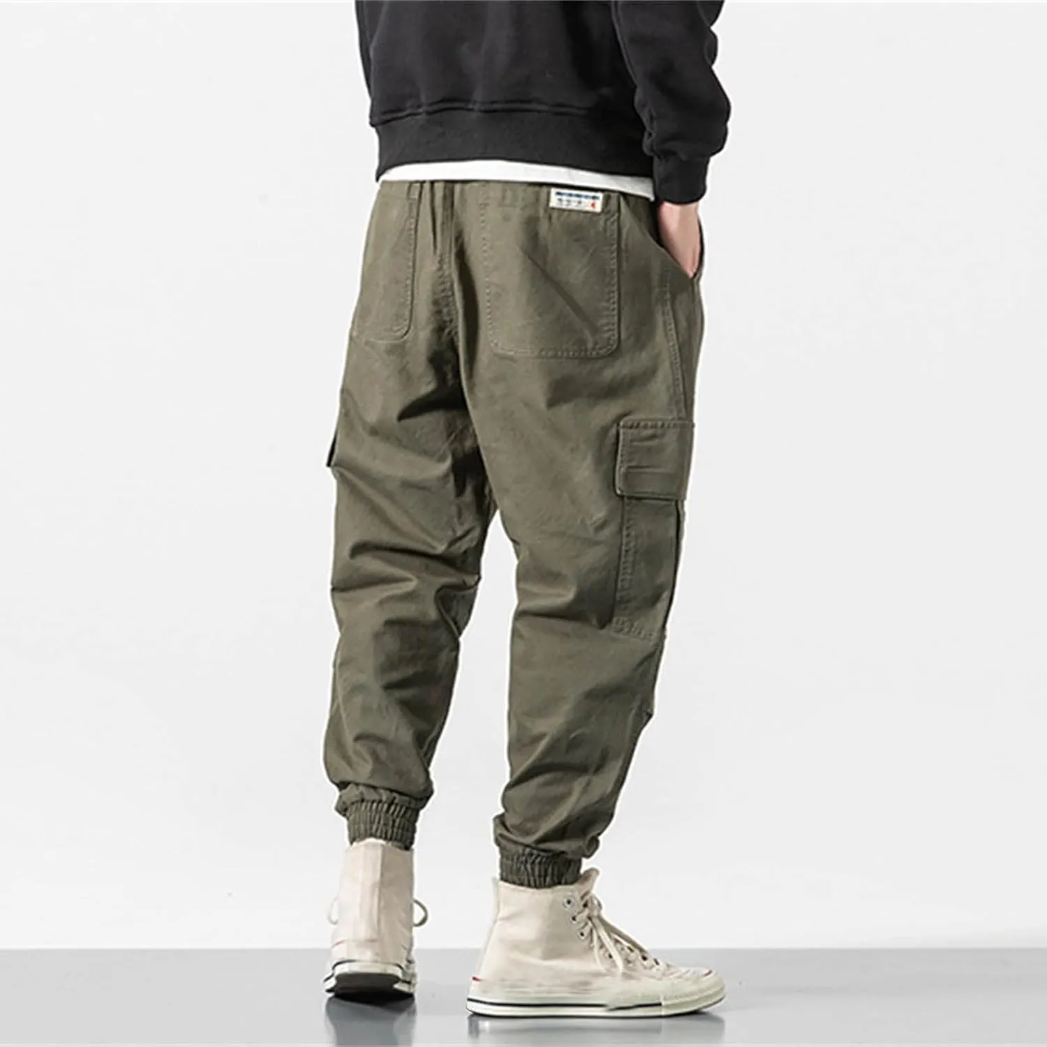 GIERIDUC Mens Stretch Dress Pants Slim Fit Mens Casual Workout Long Pants Mens Outdoor Hiking Pants Mens Tall Athletic Pants