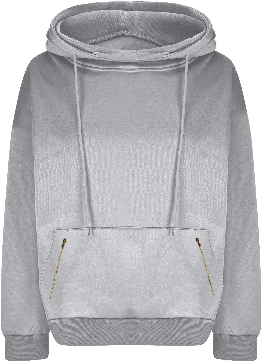 Hoodie Sweatshirt For Women Fall Fashion 2024 Casual Long Sleeve Cowl Neck Hooded Sweatshirt Teen Girls Pullovers