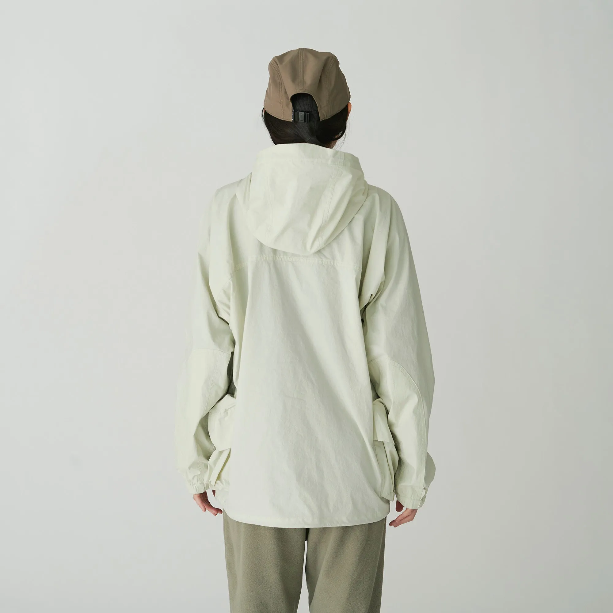 Ivory Indigo C/N Parka