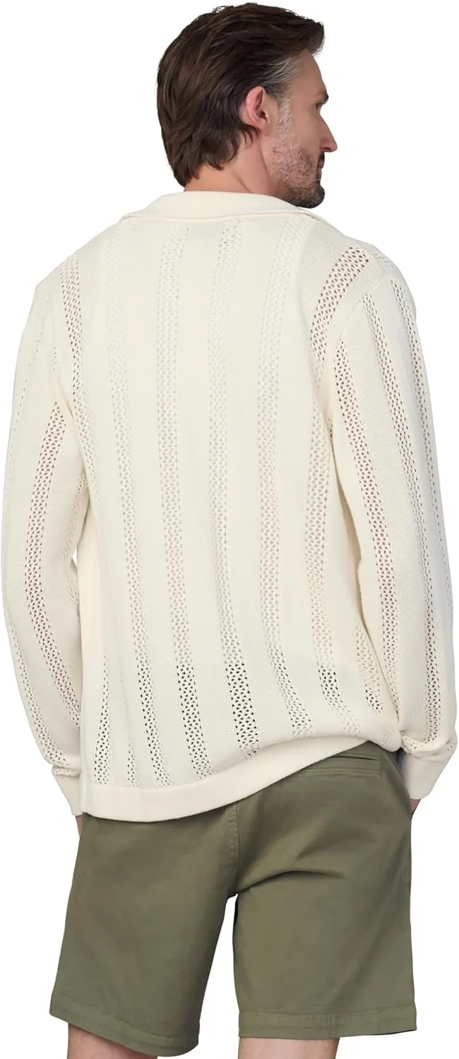Joe's Men's Summer Crochet Cardigan