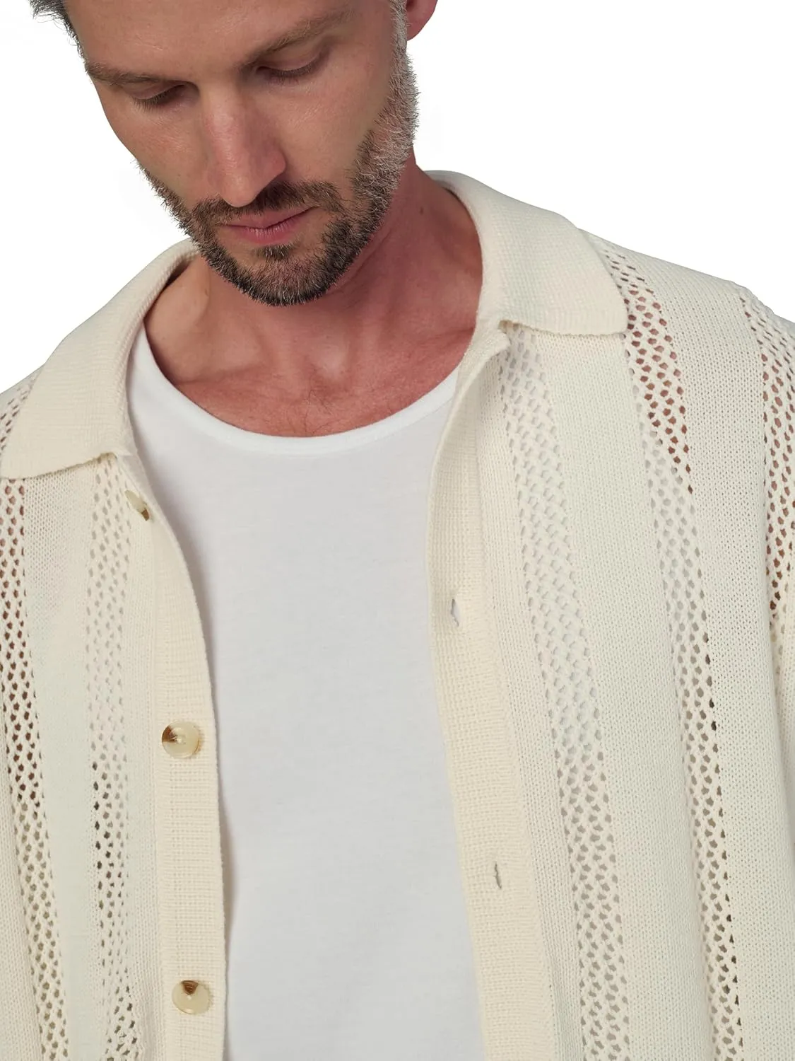 Joe's Men's Summer Crochet Cardigan