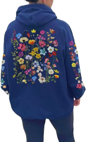 Juakoso Women Y2k Cute Graphic Hoodies Oversized Long Sleeve Coquette Sweatshirt Preppy Aesthetic Teen Girl Clothes