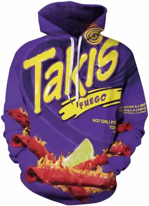 Keasmto 3D Ramen Chicken Noodle Soup Hoodie Beef Sweatshirt For Men Women Cotton Cute
