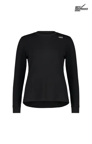 Lomond Long Sleeve Tee - Black - Women's