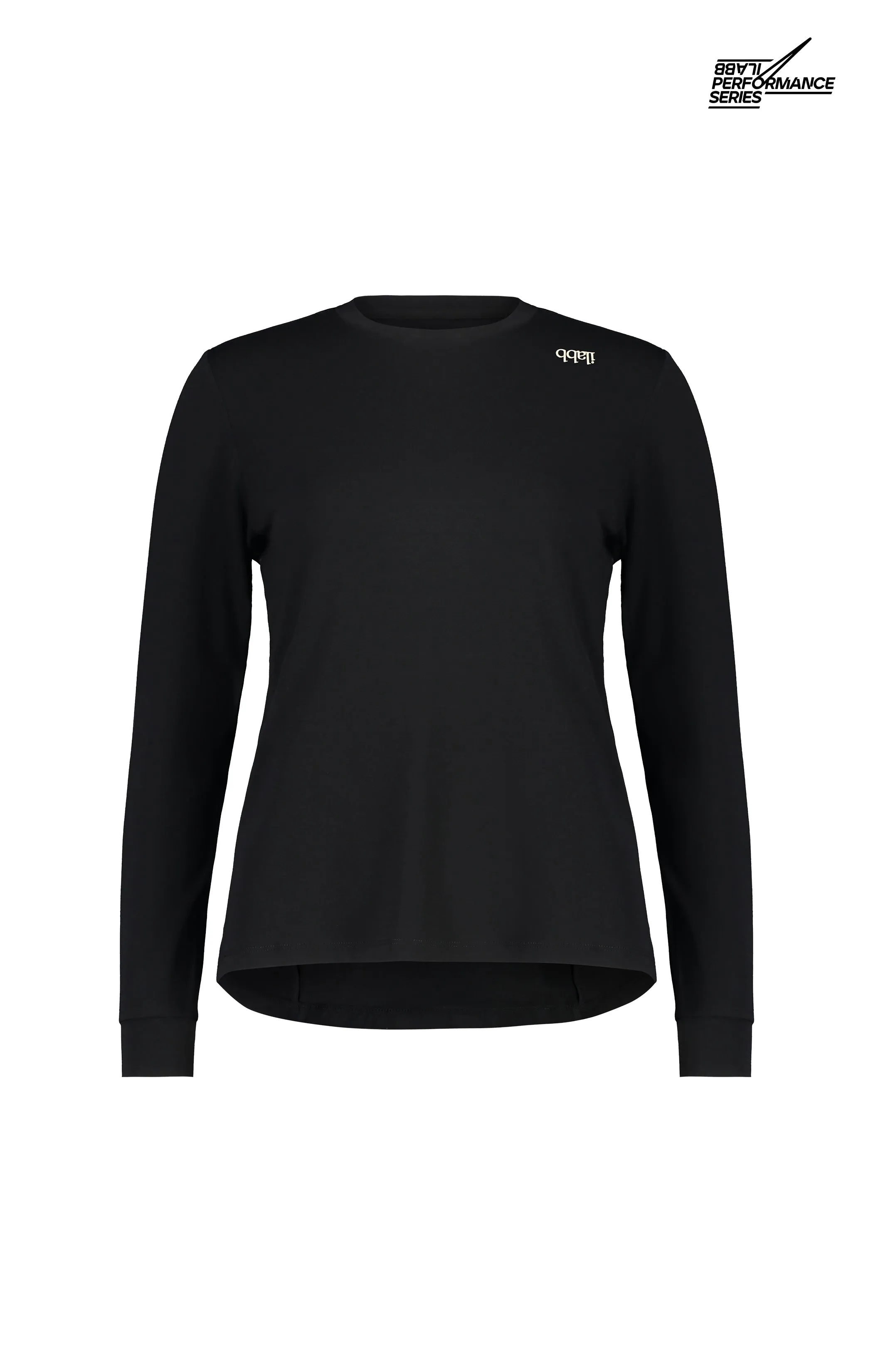 Lomond Long Sleeve Tee - Black - Women's