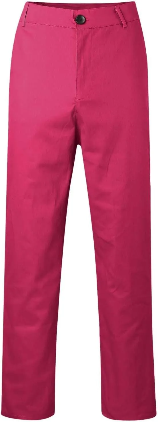 Mens Chinos Dress Pants Slim Fit Skinny Stretch Casual Pants Lightweight Comfy Hiking Travel Slacks Trousers 2024