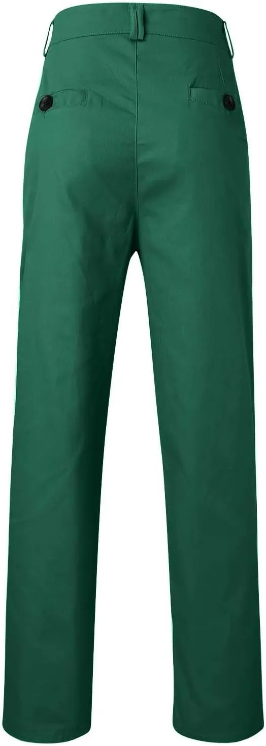Mens Chinos Dress Pants Slim Fit Skinny Stretch Casual Pants Lightweight Comfy Hiking Travel Slacks Trousers 2024