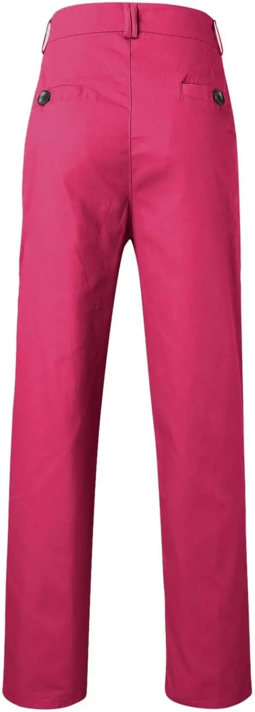 Mens Chinos Dress Pants Slim Fit Skinny Stretch Casual Pants Lightweight Comfy Hiking Travel Slacks Trousers 2024