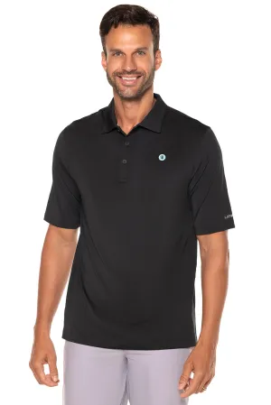 Men's Erodym Short Sleeve Polo | Black