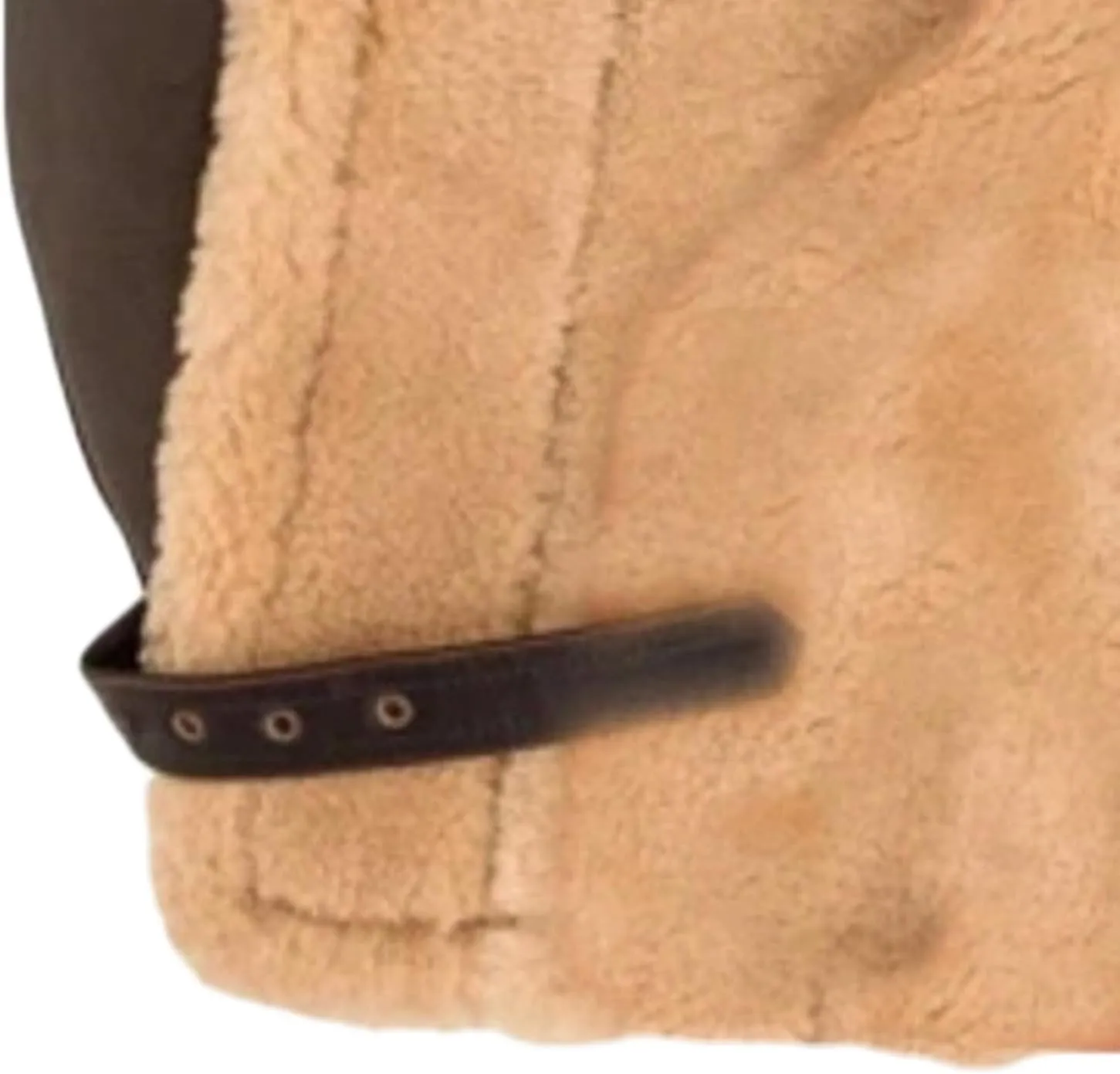 Men's Sherpa Fur Jacket Warm Winter Faux Shearling B3 Bomber Coat Men Thickened Lapel Motorcycle Leather Outwear