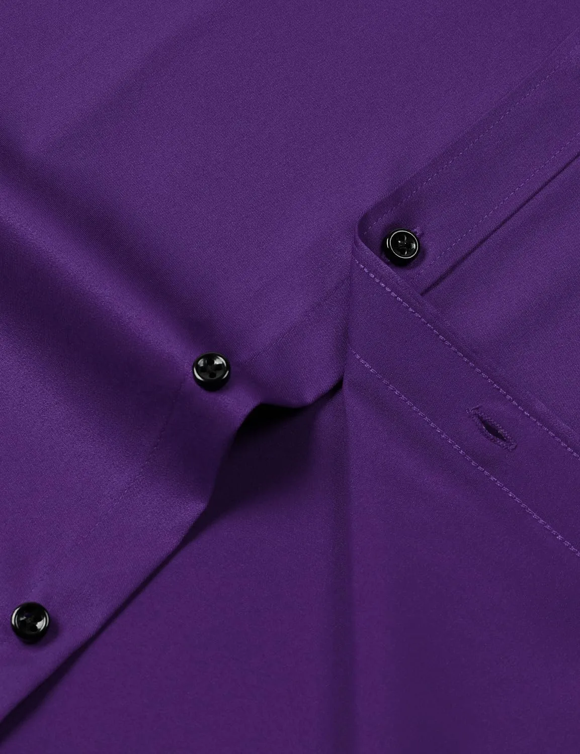 Men's Stretch Wrinkle Free Dress Shirts Formal Wedding Prom Short Sleeve Slim Fit Button Down Shirt