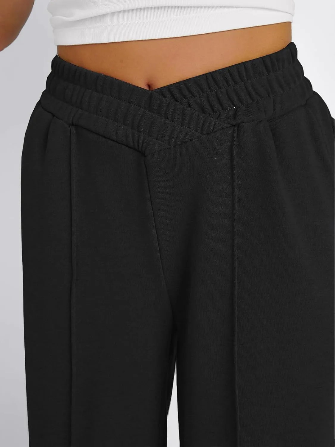 niyokki Womens Sweatpants Wide Leg Long Pants Casual Baggy Flare Sweats