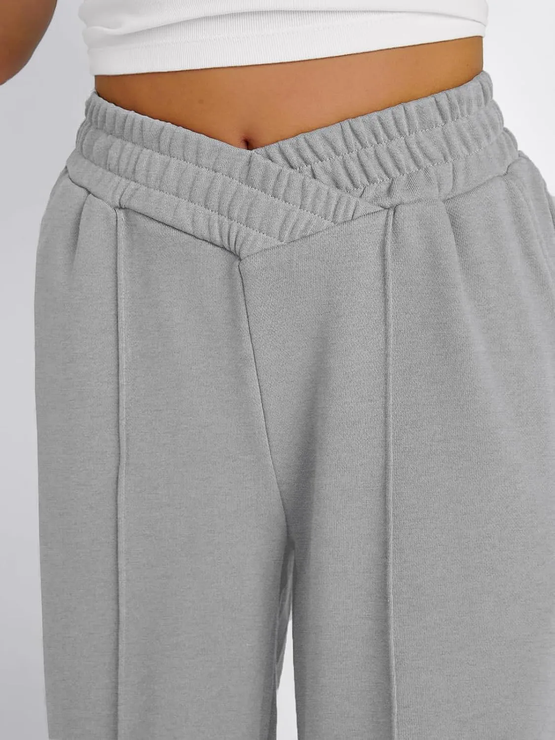 niyokki Womens Sweatpants Wide Leg Long Pants Casual Baggy Flare Sweats