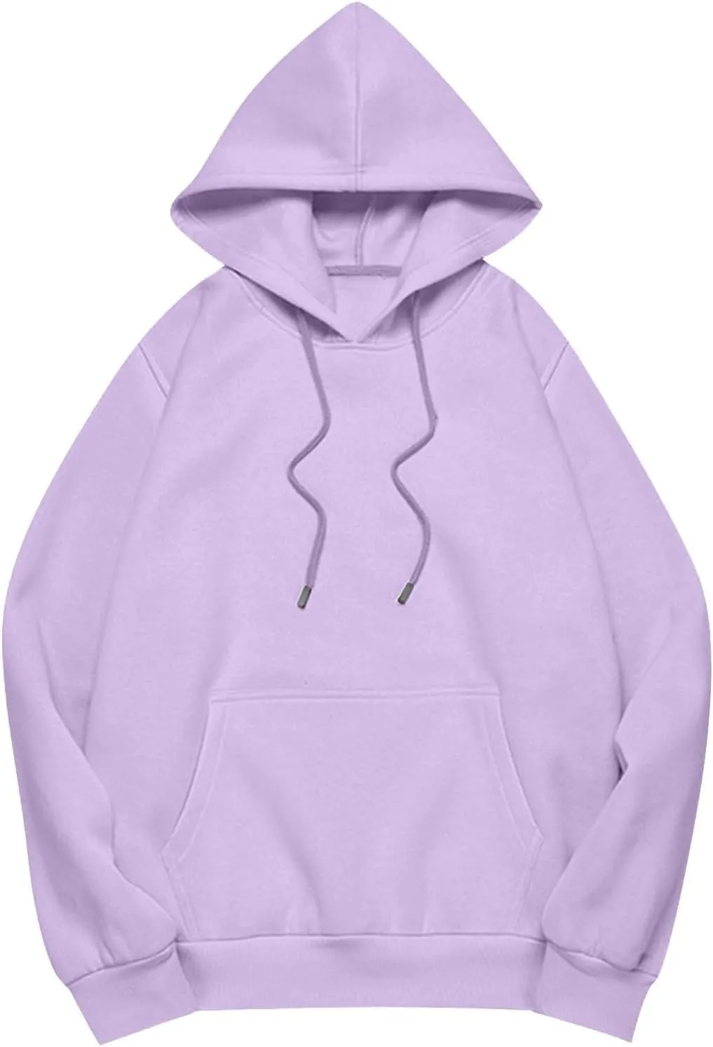 Oversized Hoodies for Women Drop Shoulder Fleece Sweatshirts Plus Size Pullover Tops 2024 Fashion Preppy Clothes