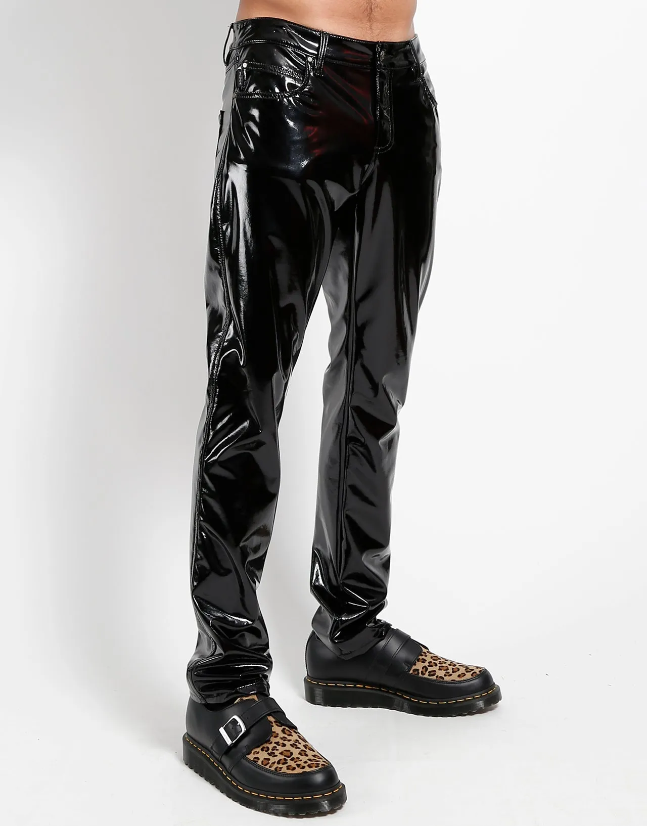 PVC VINYL FIVE POCKET PANT