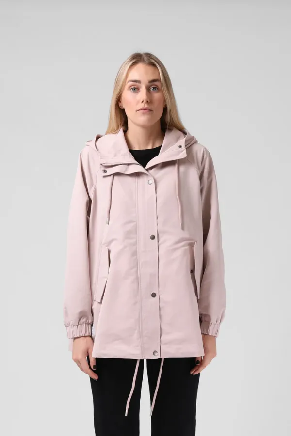 RPM Harlow Zipped Jacket - DUSTY PINK