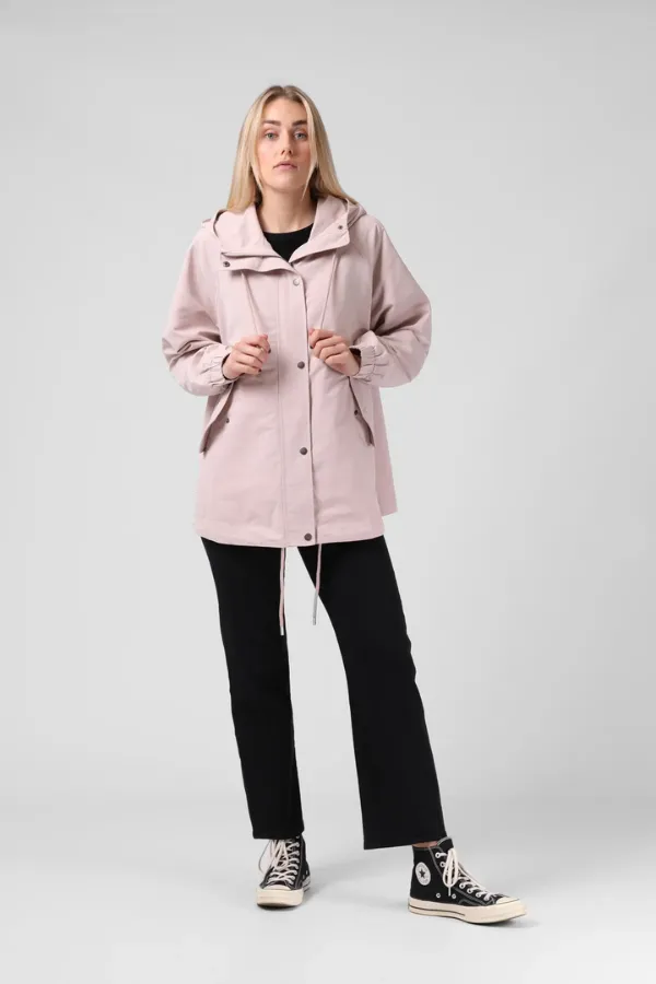 RPM Harlow Zipped Jacket - DUSTY PINK