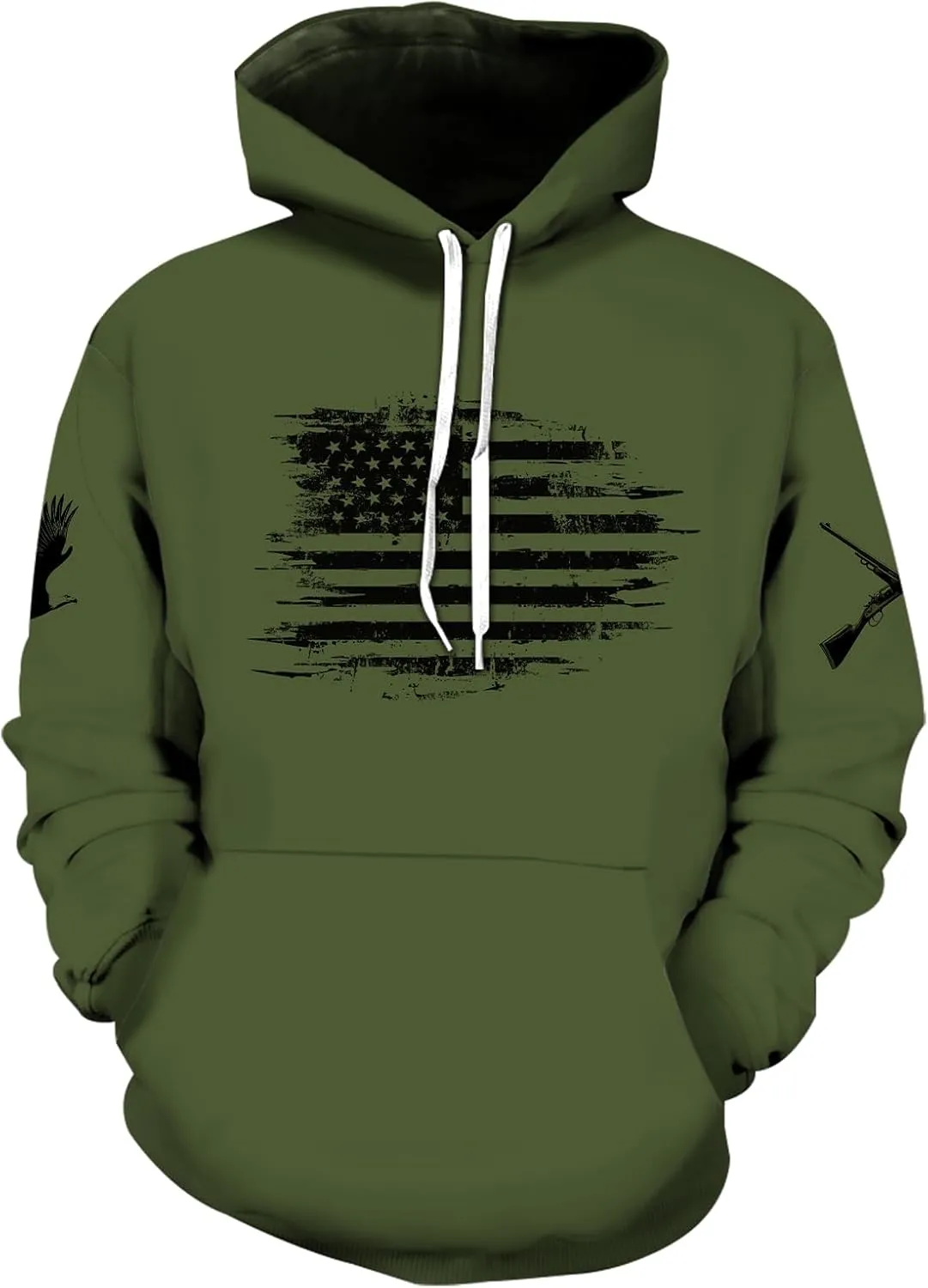 SANKILL Graphic Hoodies for Men Funny Novelty Pullover Sweatshirt Xmas Gifts Black red Anime Hoodie Cool Designs Rapper