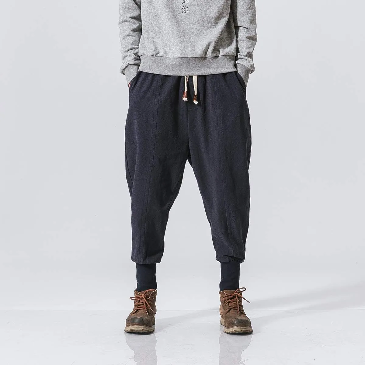 Seidarise Men's Joggers Sweatpants Harem Jogger Pant Long Sports Pants