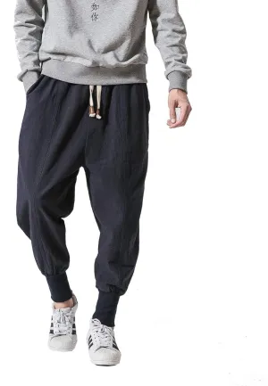 Seidarise Men's Joggers Sweatpants Harem Jogger Pant Long Sports Pants