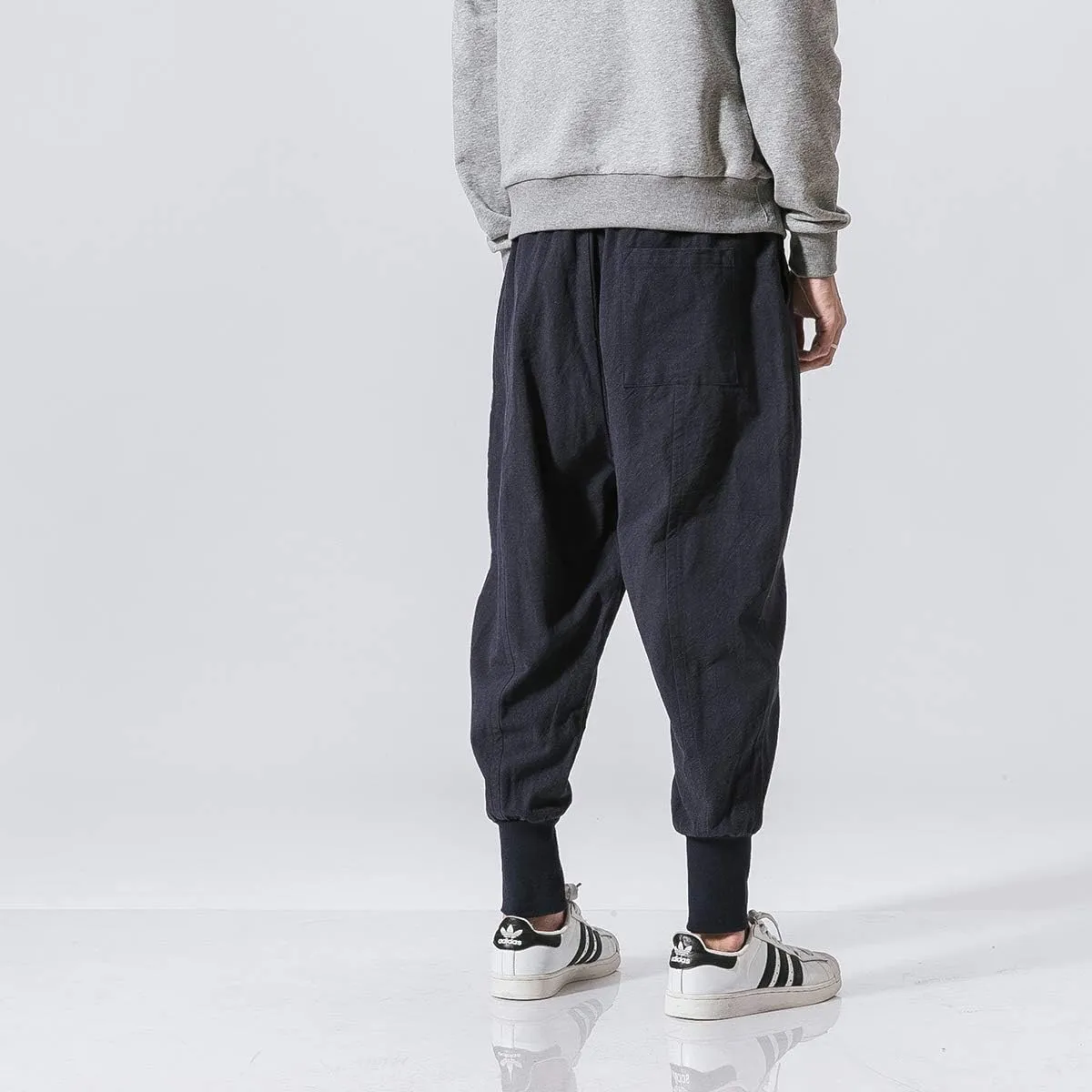 Seidarise Men's Joggers Sweatpants Harem Jogger Pant Long Sports Pants