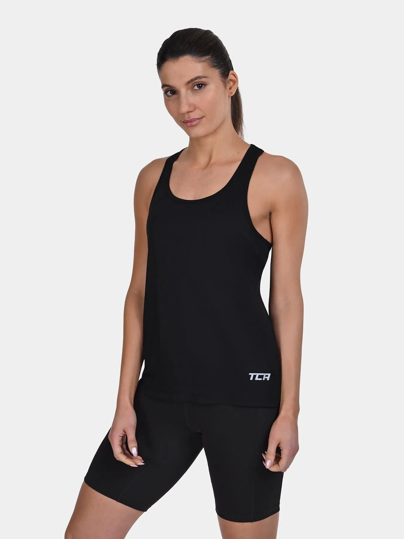 TCA Women's Workout Vest  Lightweight Sleeveless Sports Vest for Running, Training, and Fitness