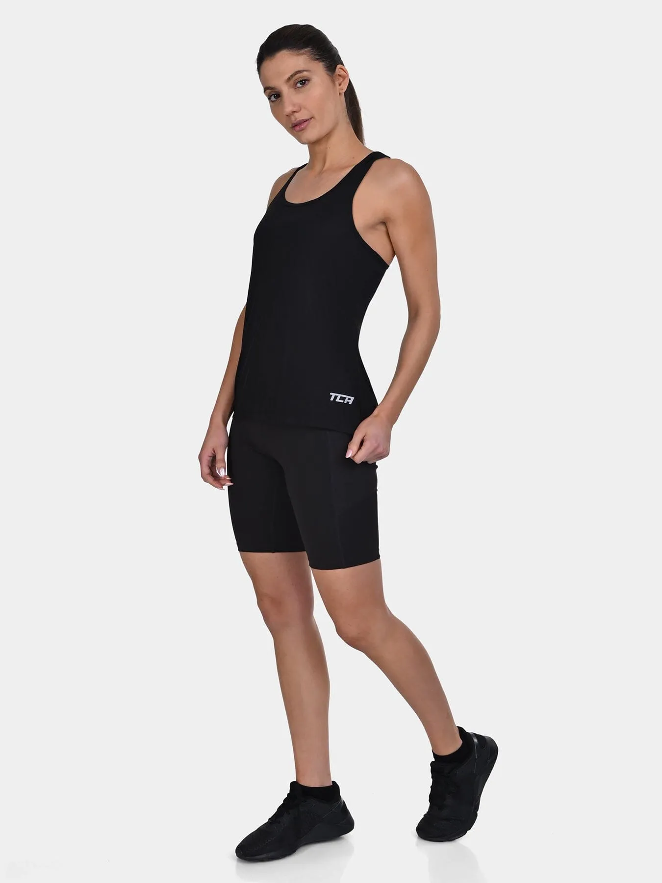 TCA Women's Workout Vest  Lightweight Sleeveless Sports Vest for Running, Training, and Fitness