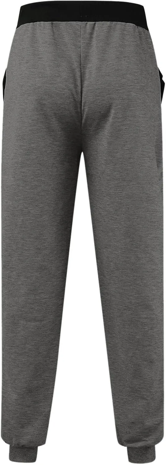 Training Pants for Man Trousers Mid Waisted Solid Pants Casual Jogging Fashion Hiking Cargo Pants Gym Sweatpants