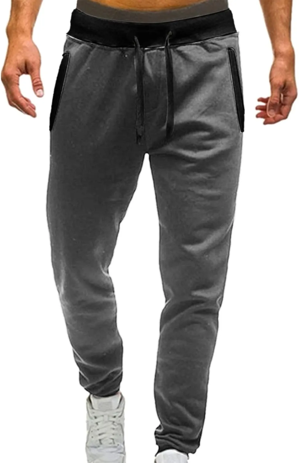 Training Pants for Man Trousers Mid Waisted Solid Pants Casual Jogging Fashion Hiking Cargo Pants Gym Sweatpants