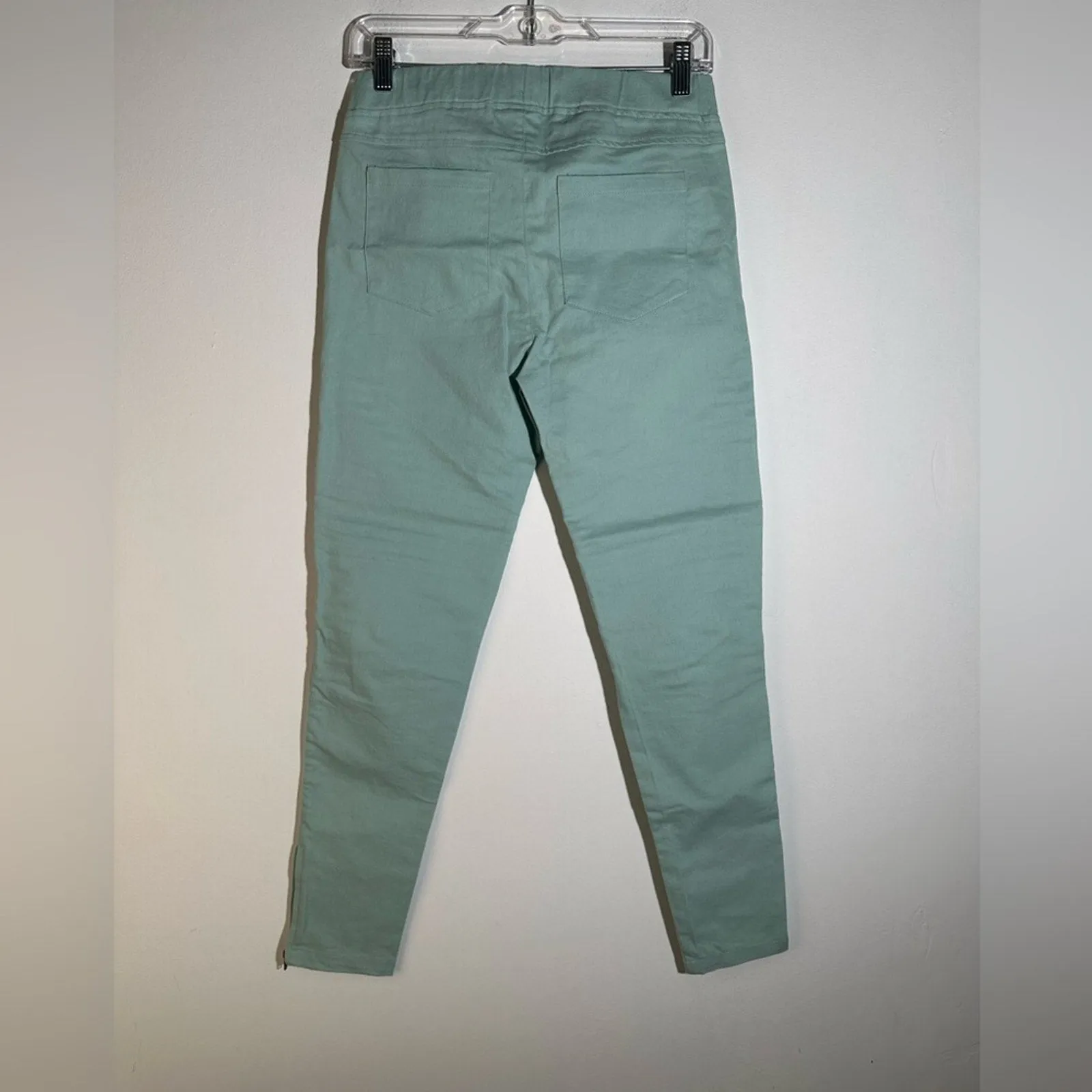 Umgee Seafoam Moto Skinny Pants