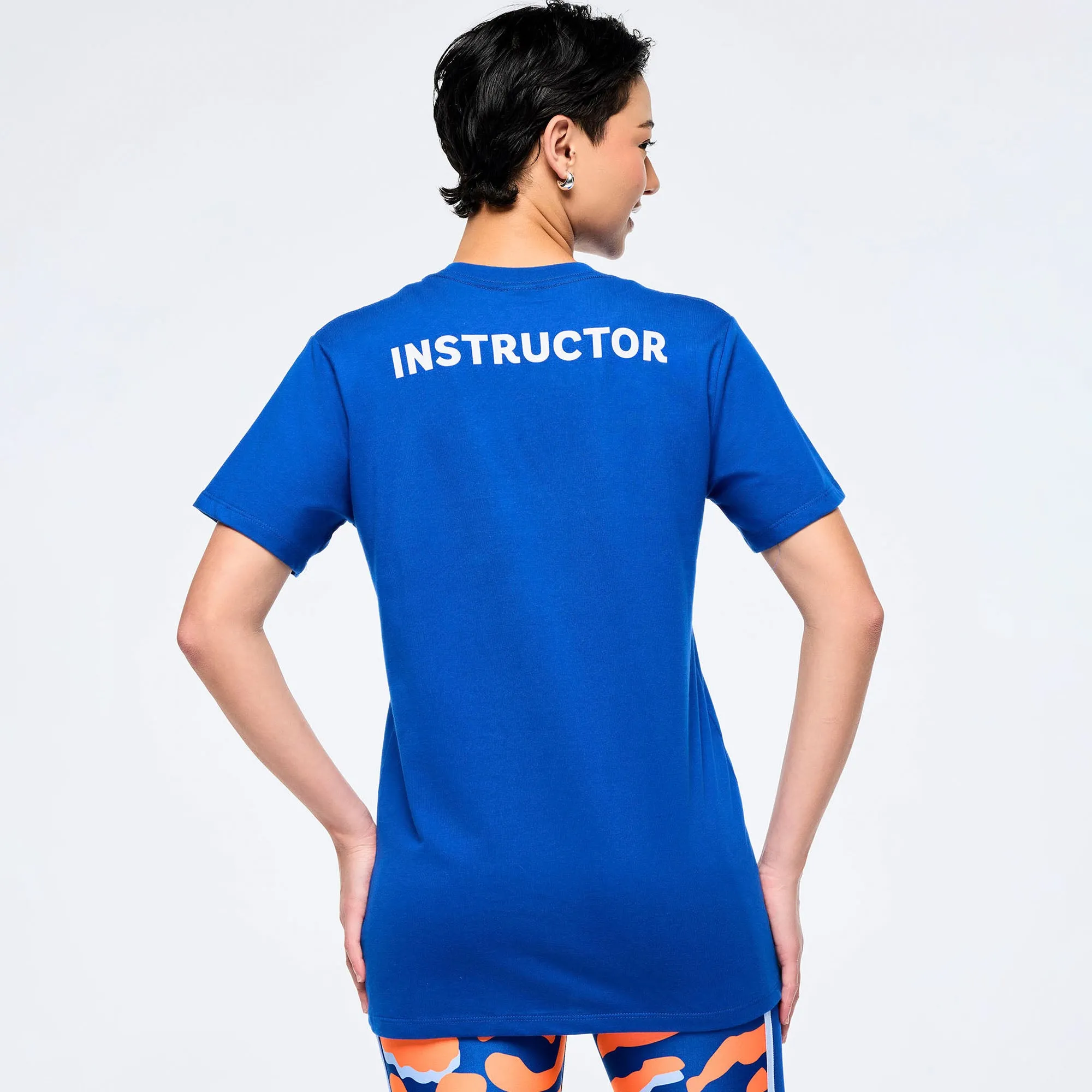 Victory Crew Neck Tee  Blue (Instructor)