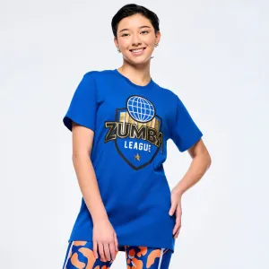 Victory Crew Neck Tee  Blue (Instructor)