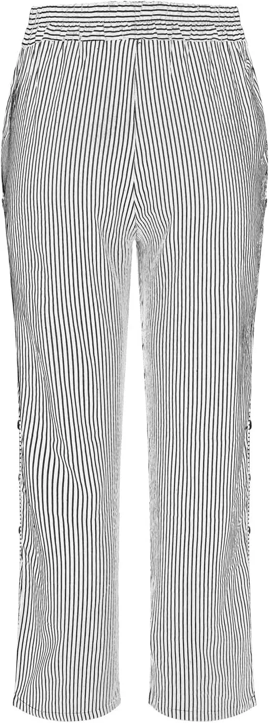 Womens Cotton Linen Palazzo Pants Loose Cotton and Linen Casual Pants Wide Leg Long Lounge Pant Trousers Straight
