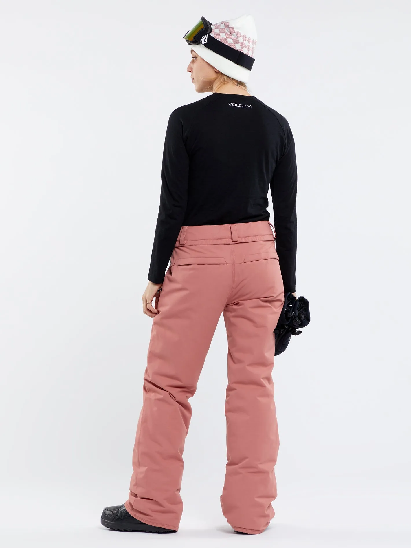 Womens Frochickie Insulated Pants - Earth Pink