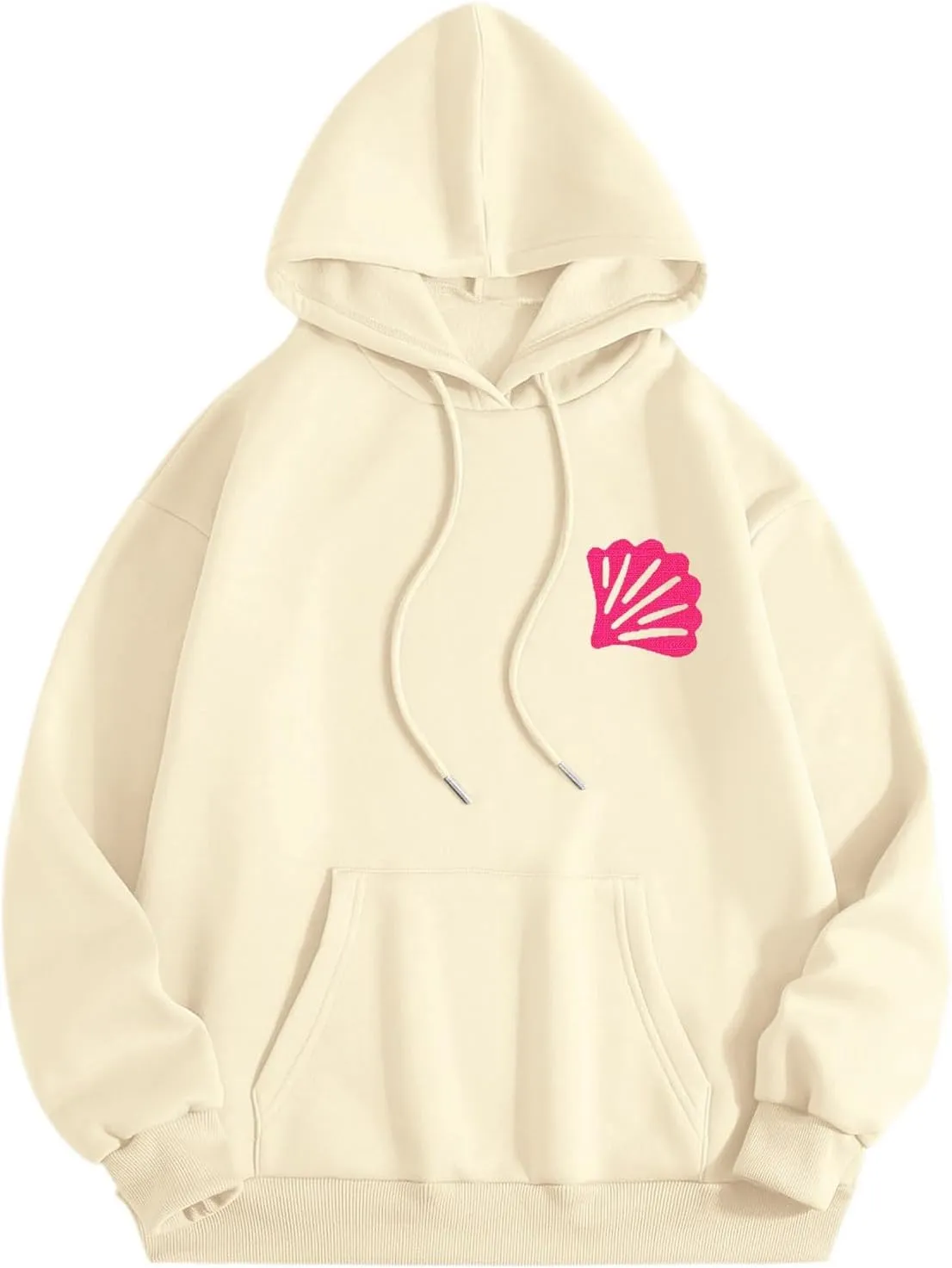 Women's Oversized Sweatshirt Graphic Hoodies Casual Long Sleeve Loose Pullover Tops with Pocket